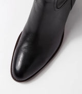 Mollini | Chelsi Black Leather Calf Boots