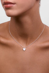 Liberte | Myra Heart Necklace | Silver
