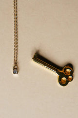 Liberte | Penny Locket Necklace | Gold