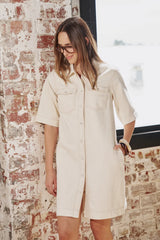 Kireina | Pamela Dress | Neon Sand