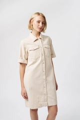 Kireina | Pamela Dress | Neon Sand