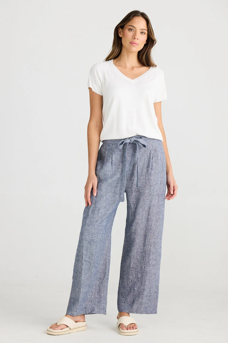 The Shanty | Dickens Pants | Navy Fleck