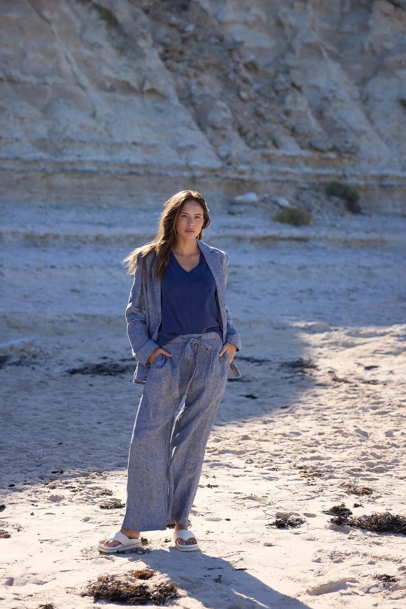The Shanty | Dickens Pants | Navy Fleck