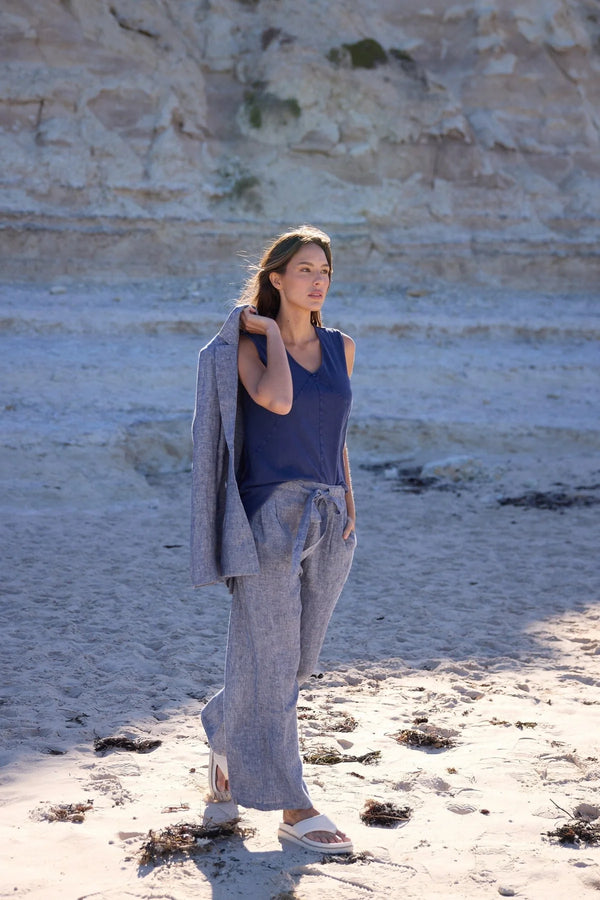 The Shanty | Dickens Pants | Navy Fleck