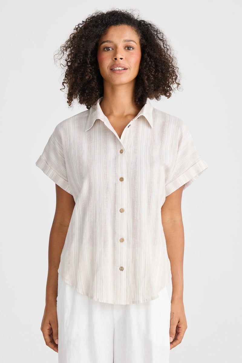 The Shanty | Dune Shirt | Tuscan Stripe