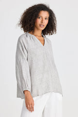 The Shanty | Ria Top | Charcoal Fleck