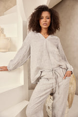 The Shanty | Ria Top | Charcoal Fleck