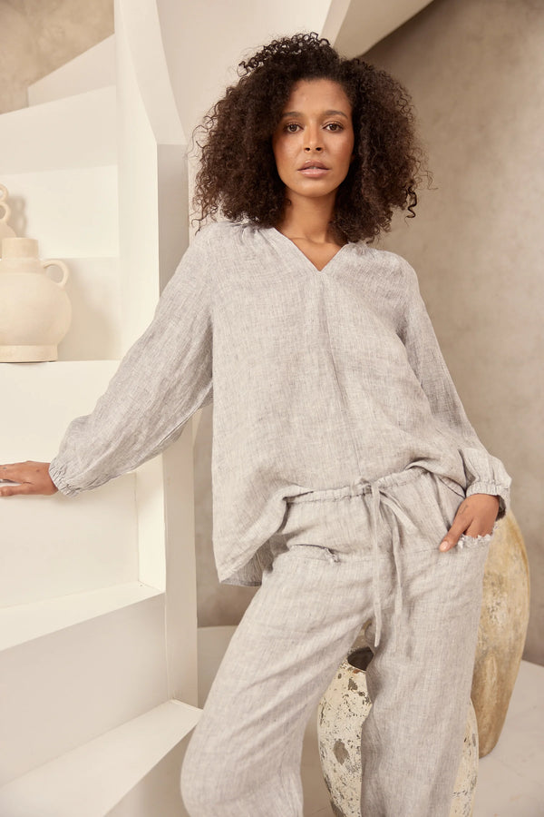 The Shanty | Ria Top | Charcoal Fleck