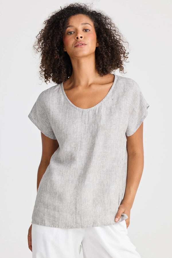 The Shanty | Havana Tee | Charcoal Fleck