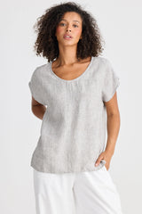 The Shanty | Havana Tee | Charcoal Fleck