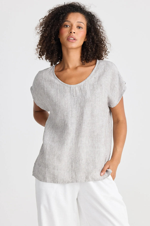 The Shanty | Havana Tee | Charcoal Fleck