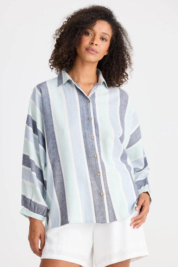 The Shanty | Milano Shirt | Tulip Stripe