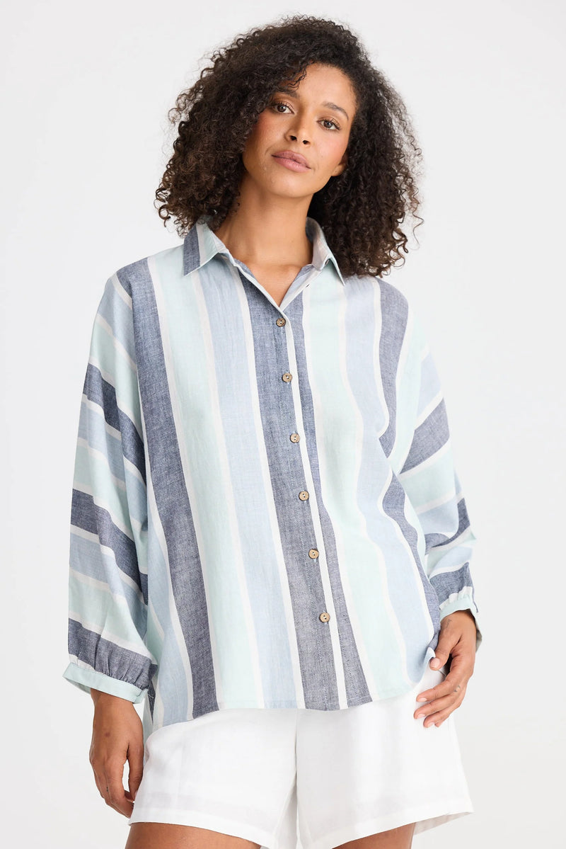 The Shanty | Milano Shirt | Tulip Stripe