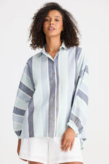 The Shanty | Milano Shirt | Tulip Stripe