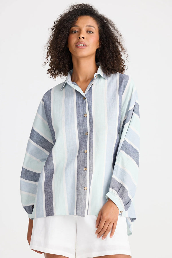 The Shanty | Milano Shirt | Tulip Stripe