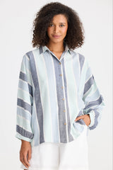 The Shanty | Milano Shirt | Tulip Stripe