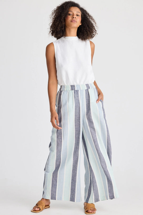 The Shanty | Positano Pant | Tulip Stripe