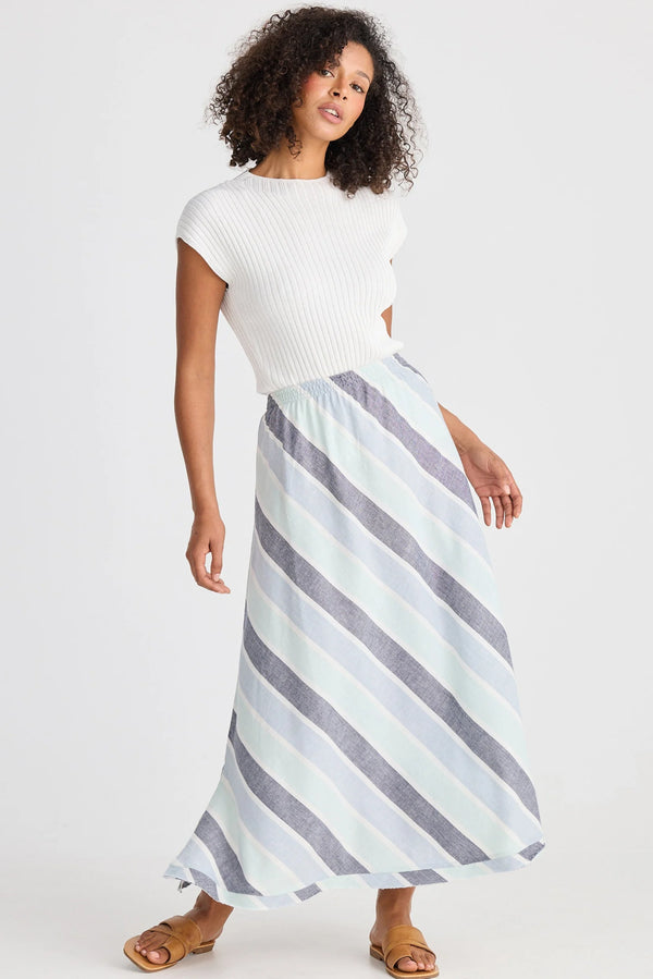 The Shanty | Sicily Skirt | Tulip Stripe