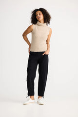 The Shanty | Lucerne Knit Top | Oatmeal