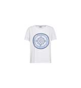 Mos Mosh | Judd O-Neck Tee | White