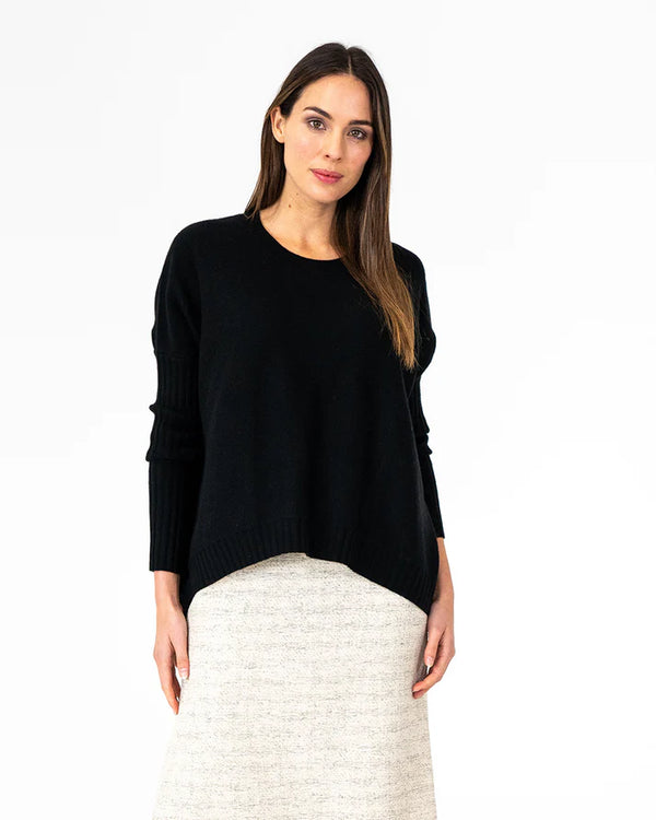 arligtonMILNE | Sadie Crew Neck | Black