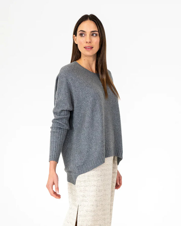 arligtonMILNE | Sadie Crew Neck | Terrier Grey