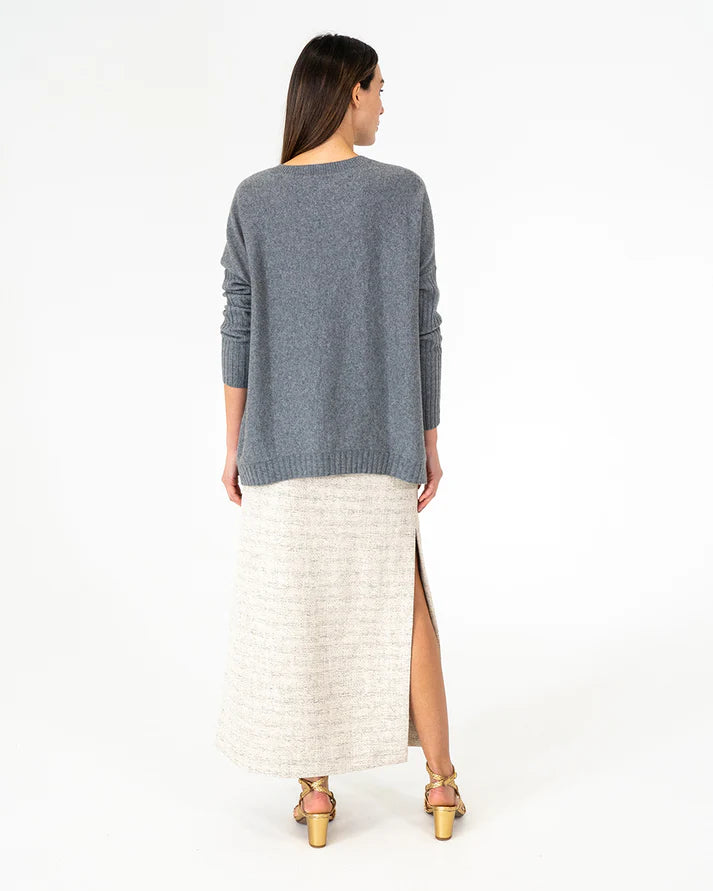 arligtonMILNE | Sadie Crew Neck | Terrier Grey
