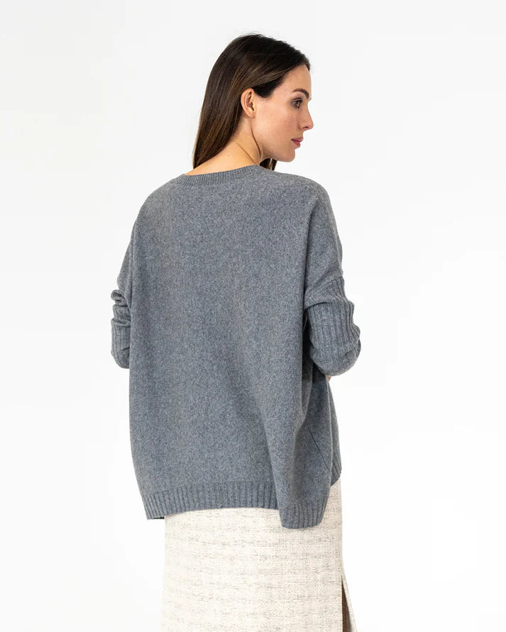 arligtonMILNE | Sadie Crew Neck | Terrier Grey