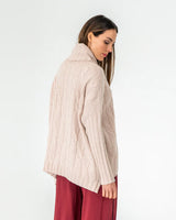 arligtonMILNE | Sinead Roll Neck Knit | Natural Cable