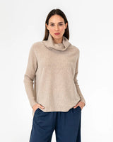 arligtonMILNE | Sinead Roll Neck Knit | Natural