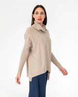 arligtonMILNE | Sinead Roll Neck Knit | Natural