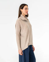 arligtonMILNE | Sinead Roll Neck Knit | Natural