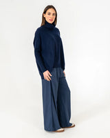 arligtonMILNE | Sinead Roll Neck Knit | Navy