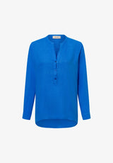 Mos Mosh | Danna Linen Blouse | Regatta