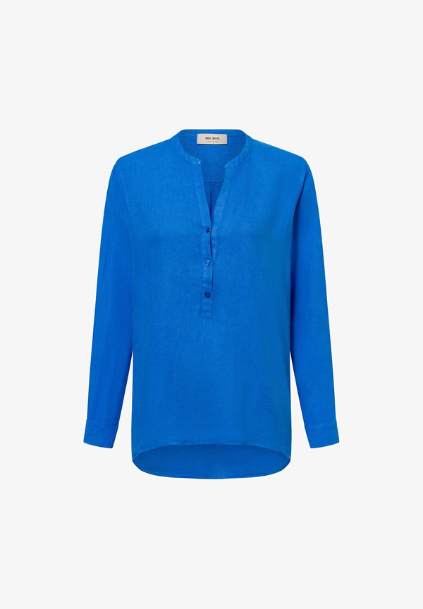 Mos Mosh | Danna Linen Blouse | Regatta