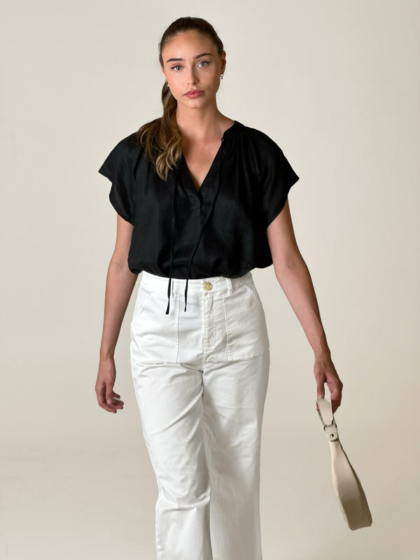 HUT / Catalina top / Black