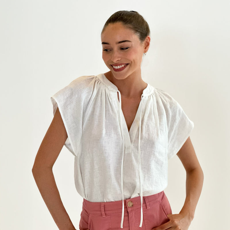 HUT / Catalina top / White