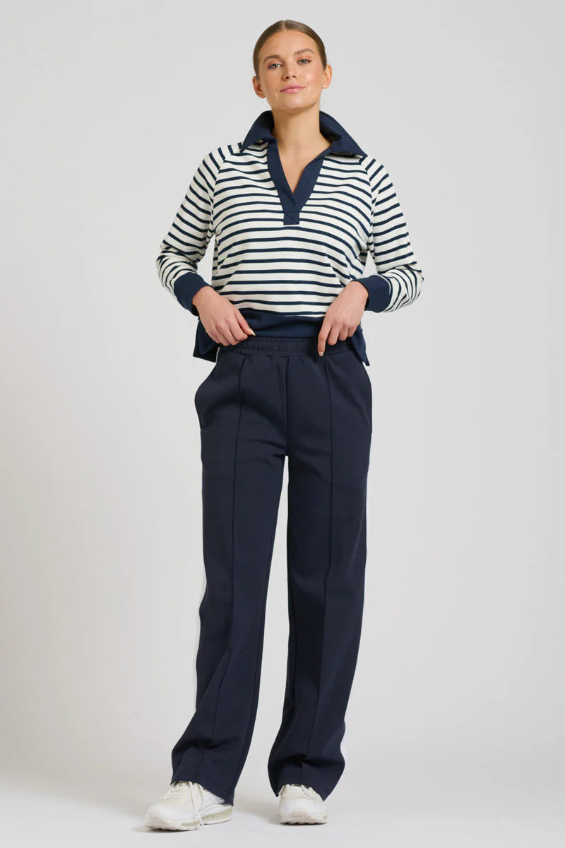EST. 1971 | Scuba Track Pant | French Navy & Ivory