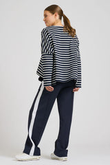 EST. 1971 | Scuba Track Pant | French Navy & Ivory
