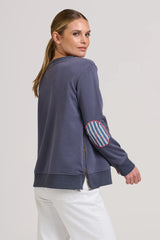 Shirty | Classic Zipside Sail Boat | Navy/Multi