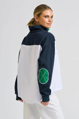 Shirty | Collar Sweatshirt | White Combo