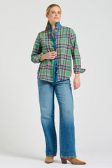 Shirty | Helena Shirt | Sage Plaid