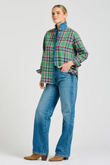 Shirty | Helena Shirt | Sage Plaid
