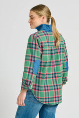 Shirty | Helena Shirt | Sage Plaid
