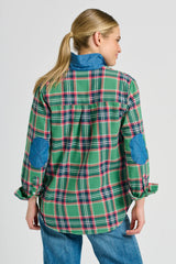 Shirty | Helena Shirt | Sage Plaid