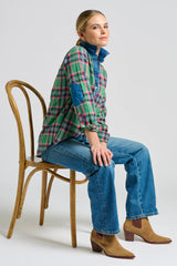 Shirty | Helena Shirt | Sage Plaid