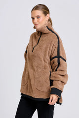 EST. 1971 | Popover Fleece Sweatshirt | Caramel