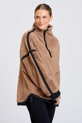 EST. 1971 | Popover Fleece Sweatshirt | Caramel