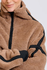 EST. 1971 | Popover Fleece Sweatshirt | Caramel