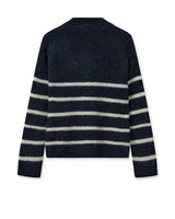 Mos Mosh | Bryna Thorna Stripe knit | Salute Navy